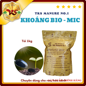 Phân Khoáng BIO MIC - Tks Manure No.1 - Phân bón hữu cơ - túi 1kg
