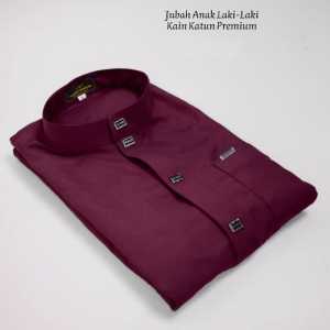 Al haz jubah anak laki lengan panjang usia1-14 tahun bahan katun madinah terbaru fashion muslim new