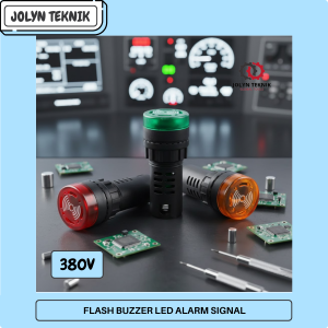 FLASH BUZZER LED ALARM SIGNAL BEEPER AC AD16-22 SM 380V