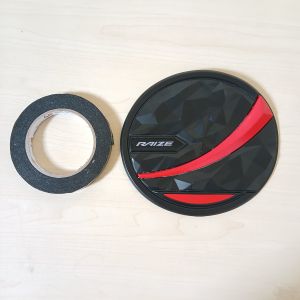 Tank Cover Tutup Tangki Bensin Mobil Toyota Raize 2023 - 2024 HItam All Variant