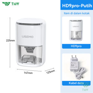 TNW HD10 Dehumidifier 1L Air Dryer 2 In 1 Air Purifier Portabel Dehumidifier Serap Air Penyerap Kelembaban Udara Dryer