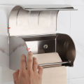 【Free Shipping+COD】Stainless Steel Toilet Paper Holder Wall Mounted Bathroom Toilet Paper Rolls Holder Tissue Holder Organizer Bathroom Shelf Organizer Hotel & Home Bathroom Paper Organizer Rack. 
