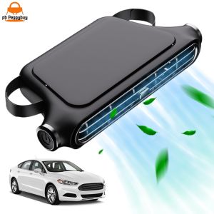 Car Seat Cooling Fan Portable 3-Speed Adjustable Headrest Fan for Vehicles and Sedans
