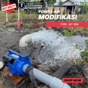 pompa air modifikasi jet 250 pompa kolam ikan free tusen klep bisa 24 jam nonstop siap kirim BISA COD bergaransi 1 tahun