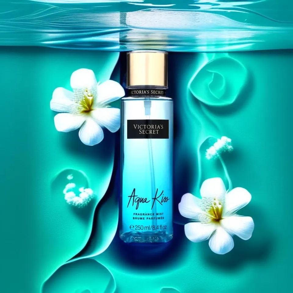 VICTORIA'S SECRET Perfume Body Mist 250ml Oil Based Fragrance Long Lasting  Scent Inspire Aqua Kiss