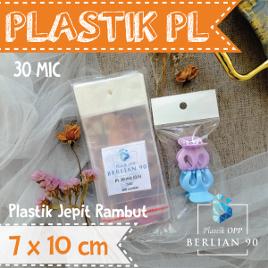 Plastik Display 7 x 10 Cm Isi 100 Lembar - Plastik Perlize - Plastik OPP Gantung