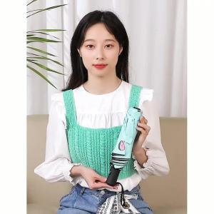 Pochacco Fully Automatic Umbrella for Women Dual-use for Sun and Rain UV Protection Cartoon Student Folding Umbrella with Printing logo[ Free Shipping ]