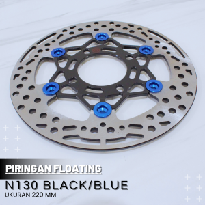 Disc Piringan Cakram Depan Ukuran 220mm ROTOR Floating Monel 6 Mio Beat Mio Soul Sporty Scoopy Xeon Vario Mx jupier Z Vega DLL