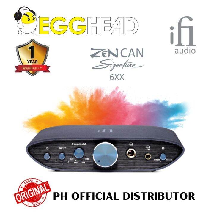 IFi ZEN CAN Signature 6XX | Balanced Desktop Headphone Amp And Preamp ...