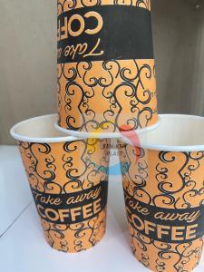 GELAS KERTAS/PAPER CUP/GELAS KOPI KERTAS MOTIF TERMURAH 1 PAK ISI 50PS TERMURAH DAN BERKUALITAS