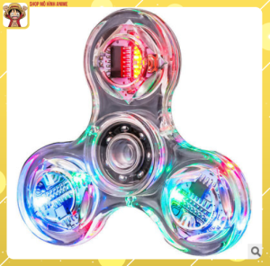 Con Quay Spinner  Phát Sáng Đồ Chơi Đèn Led Bằng Nhựa Độc Đáo Đồ Chơi Giải Trí Xả Stress Dành Cho Mọi Lứa Tuổi