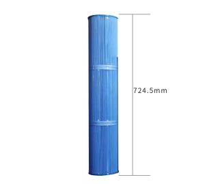 Swimming pool polyester cartridge filters cylinder Used for fish ponds water parks spa swimming pools AF75 AF200
