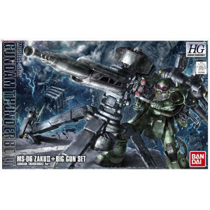 Mô Hình Gunpla HG 1/144 Zaku II & Big Gun Set - Gundam Thunderbolt