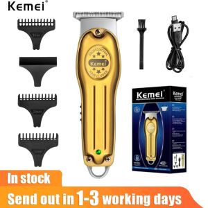 KEMEI Mens beard trimmer electric shaver hair clipper ideal shaver gift USB fast charging