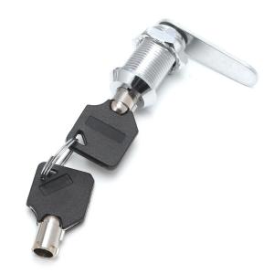 Drawer Tubular Cam Lock For Door Mailbox Cabinet Cupboard for w/2 Keys 16-30mm