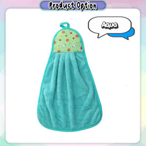 Microfiber Hand Towel Hanging Kitchen Towel Cotton 擦手巾 Tuala Tangan - KW137