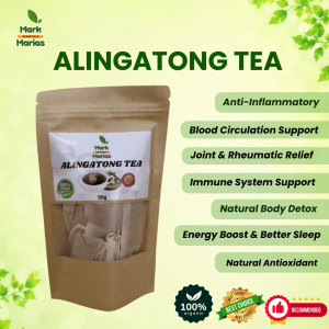 Mark and Marias Ailingatong Tea 50g | Anti-Inflammatory Blood Circulation Support Joint & Rheumatic Relief Immune System Support Natural Body Detox Energy Boost & Better Sleep Natural Antioxidant Natural Herbal Wellness Tea | Traditional Herbal Tea Drink