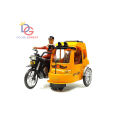BECAK MOTOR BETOR MINIATUR ORIGINAL PRODUK INDONESIA BISA JALAN ADA MUSIK. 