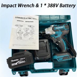 MAKITA Impact Wrench 588VF Brushless Electric Impact Wrench Heavy Duty Japan Original Cordless Rechargeable Screwdriver