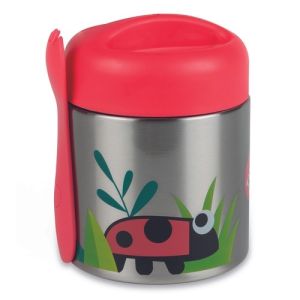 TUM TUM Thermal Kids Food Flask with Magnetic Spork - Peralatan Makan Anak