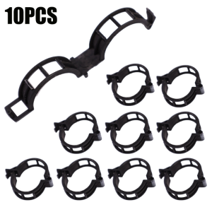 Polocat 10pcs Plant Support Clips Reusable Grafting Fixing Buckle Greenhouse Vegetable Tomato Clip Holder Gardening Plant Accessories