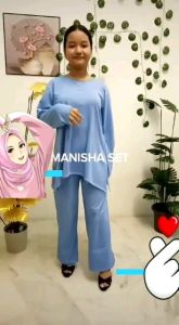 Set Blause Manisha Palazzo Set Free Saiz Dn