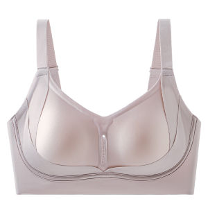 💕『Veimia』Women Push Up Bra Seamless Wireless Anti Gravity Support Bra Breathable Mesh Lingerie Adjustable Straps Traceless Satin Ultra Thin Underwear