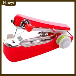 [Hillarys] 1 Set Mini Sewing Machine Fast Stitch Labor-saving Fabric Clothes Sewing Tools Handheld Portable Mini Manual Sewing Machine
