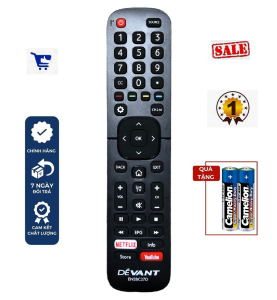 Điều khiển tivi EN2BB27 hàng chính hãng hisense lcd led H32A5840 H43AE6030 H32B5600 H39AE5500 - Remote tivi EN2BB27
