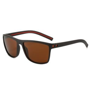 SUTONGXUE UV400 Polarizing Lens Sunglasses Large Frame Square UV Resistant Cycling Glass Fashion UV Protection Outdoor Sport Goggle Men