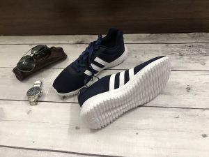 Giầy thể thao nam 3 dọc kẻ trắng hót trend 2021