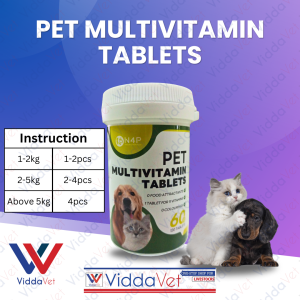 VIDDAPET N4P PET MULTIVITAMIN TABLET 120 TABLET