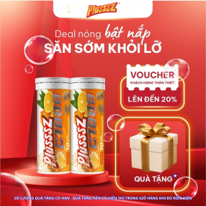 [COMBO 2 TUÝP x 20 VIÊN] Viên Sủi PLUSSSZ C1000  TĂNG ĐỀ KHÁNG