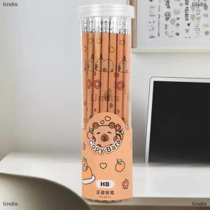 [COD] Undis 30 Pieces In A Box Capybara Barrel Pencils For Primary School Students Sketch Pen Exam Calligraphy Drawing Pencil Stationery