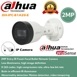 Dahua CCTV Camera IP Camera DH-IPC-B1A20-E 2MP HD Bullet Network Camera Support Motion Detection Outdoor Weatherproof IP Security Camera