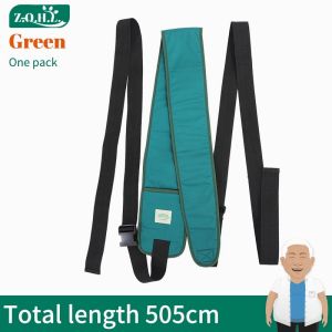 ZHENQINGHULI Bedridden roll over assist belt elderly roll over fixed belt elderly rise up assist device side shift pad long-term lying