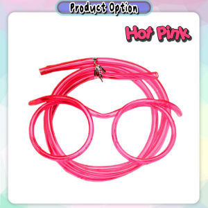 [Little B House] Funny Glasses Straws Flexible Drinking Straw Reusable Eyeglass Straw 眼镜吸管 Straw Cermin Mata - KW122