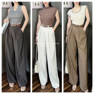 Quần ống rộng ly bigsize (40-75kg)  chiết đỉa to dài 103cm chuẩn form-DTS- Mã 6327