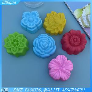 [COD] 5PCS Flower Silicone Candle Mold DIY Handmade 3D Rose Soap Plaster Resin Mould Cake Baking Tool Kitchen Party Decoration Supply