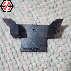 Pickleball Paddle Racket Wall Mount Bracket Holder - Enhanced Version 2 (Badminton/Table Tennis)