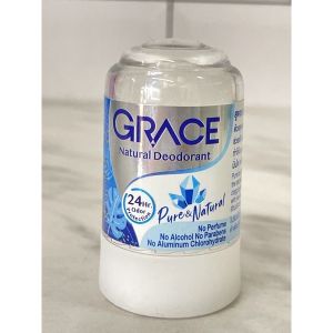 เกรซโรลออนระงับกลิ่นกายจากสารส้ม 70g/120gโรลออน เกรซ ใช้สารสกัดจากธรรมชาติ ระงับกลิ่น ได้ดี