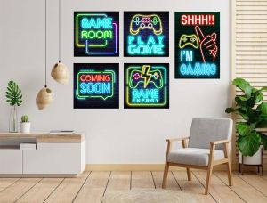 Hiasan dinding wall decor neon flex bisa custom