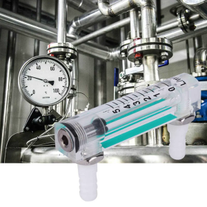 5LPM Plastic Air Flowmeter ( H=70mm Oxygen Flow Meter) with Control for Valve for Oxygen Conectrator It Can Adjust Flow