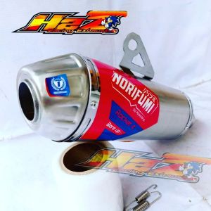 Knalpot klx Crf wr155 dtracker Norifumi Rocket Bore up Mesin Standar
