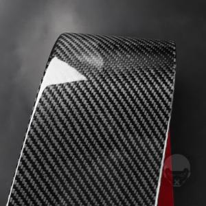 secr Car Copilot Center Dashboard Trim Strip Sticker for Tesla Model 3 Y Forged Carbon Fiber Glove Upper Decoration Accessories 8N6Y2
