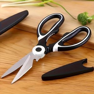 Kitchen Panda Scissors Multifunctional Scissors Stainless Steel Scissors Meat Scissors