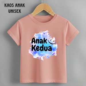 Baju Kaos Anak KEDUA Lengan Pendek/Kaos FASHION Anak/Atasan Anak Usia 2-10 Tahun/Kaos DISTRO ANAK