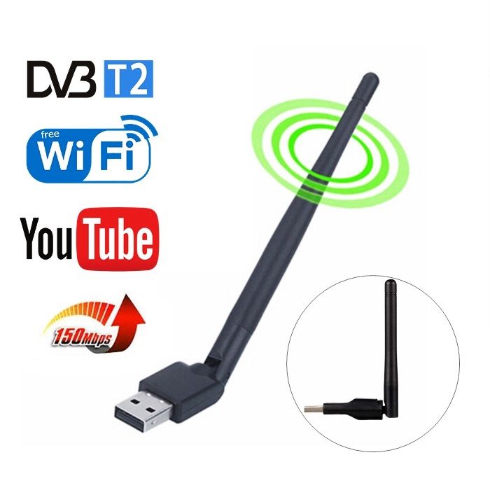 150mbps] DVB T2 Wifi Adapter Wifi Dongle Wifi Receiver for TV Box