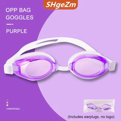 [COD] SHgeZm Bơi lội chuyên nghiệp Kính UV bảo vệ Silicone kính có thể điều chỉnh bơi Eyewear mềm mại không thấm nước thoải mái
