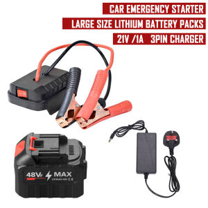 【Dual USB Makita Emergency Starter Power Supply Without Battery】Car Tires Air Pump Starter Booster Portable USB Charger Car Emergency Start Power Bank Battery Charging Car Starter Power Supply Mobile Phone Power Bank Car Starter Car Power Supply